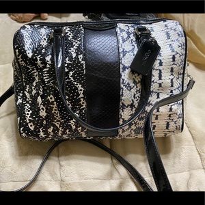 coach snakeskin purse